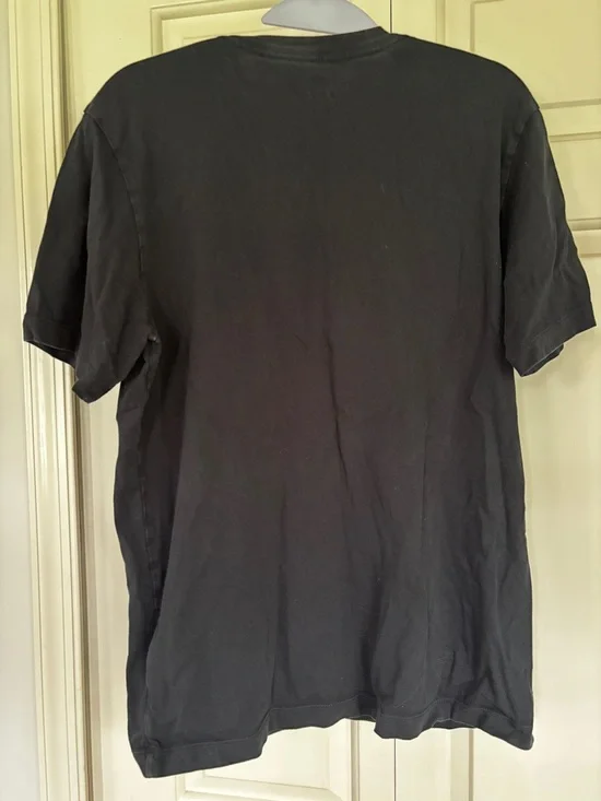 Nike Men's Black Short Sleeve T-Shirt Medium 100% Cotton - Picture 4 of 5